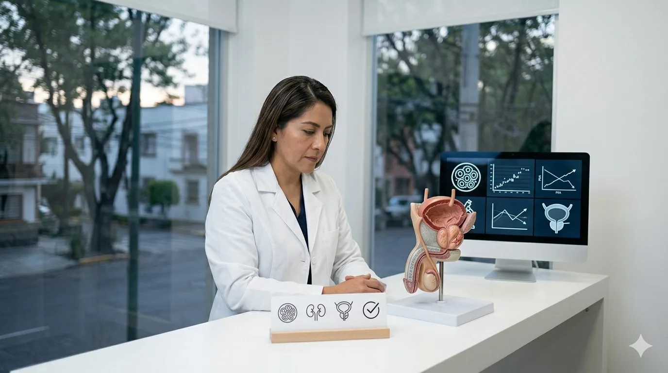 ¿Qué especialista trata el cáncer de próstata en CDMX?